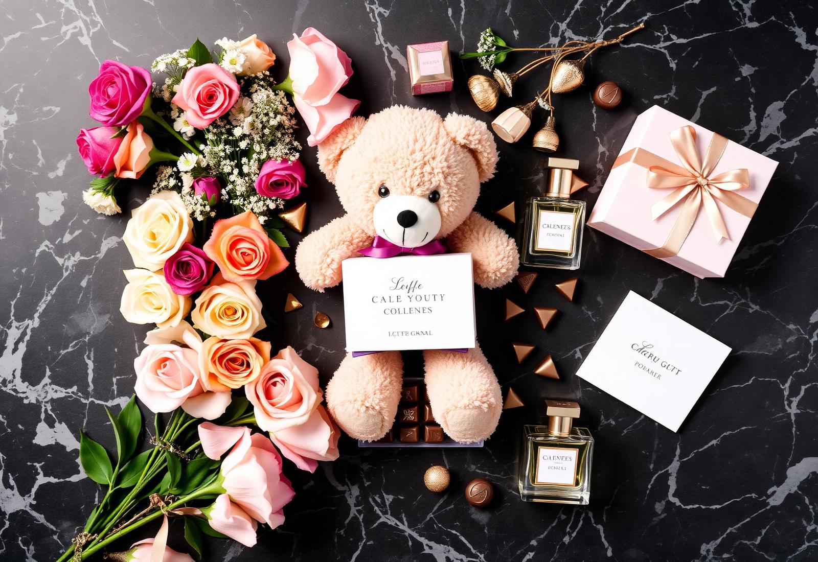 Build your gift flat lay
